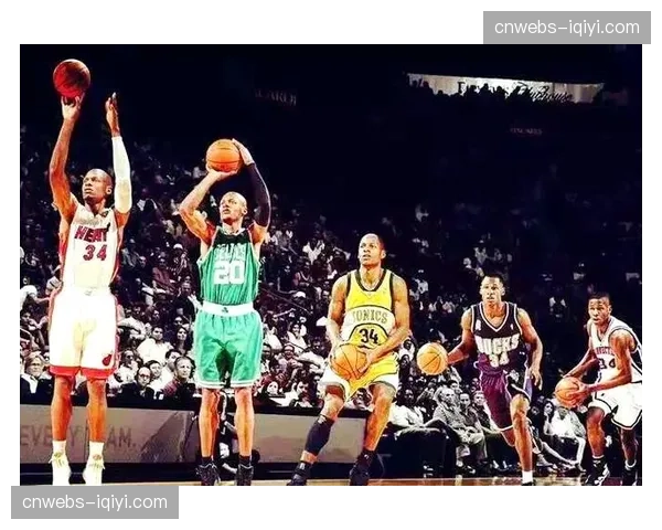 NBA传奇球星雷-阿伦指导聋哑人篮球训练营